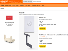 亚马逊上的 Starlink 路由器(图片来源:亚马逊)