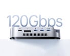 新扩展坞采用 JHL9480 控制器。图：Thunderbolt 5 扩展坞正面图。