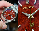 在微距下,Citizen AQ4100-65X 上的每一根纤维都呈现出很强的立体感。