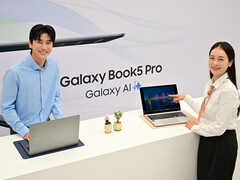 Galaxy Book5 Pro 是Galaxy Book5 系列的第二款产品。(图片来源:三星)