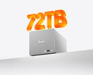 配备 AI 9 HX 470 的双盘位 ME Pro 起售价约为 711 美元。图为一张宣传图片,突出了该 NAS 所宣传的存储支持功能。
