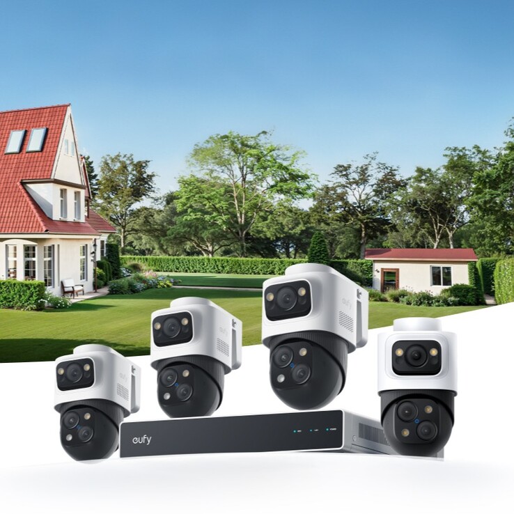eufy S4 Max NVR 安全系统套件。(图片来源：eufy）