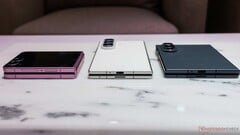 三星展示了三款全新的可折叠智能手机