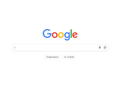 X 上一位用户提供的谷歌搜索主页截图，显示了新的人工智能模式按钮。(图片来源：@glenngabe on X）