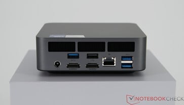 GMKtec NucBox K17 - 后部连接器