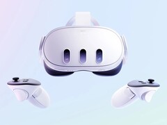 Build 60.0 正在向包括 Quest 3(上图)在内的 Meta VR 头显推出。(图片来源:Meta)