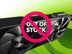 图为缺货的 Nvidia GPU 符号(图片来源:Nvidia,有编辑)