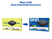 Onn 4K Pro 及其同类产品现在采用重新设计的零售包装盒。(图片来源：沃尔玛）