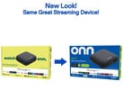 Onn 4K Pro 及其同类产品现在采用重新设计的零售包装盒。(图片来源：沃尔玛）