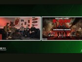 Xbox 的播客截屏显示了《战争机器》的封面和 PS5 徽标 