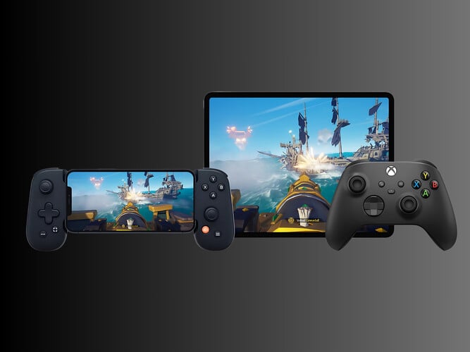 Xbox 云游戏控制器连接（图片来源：Microsoft Xbox Gaming）