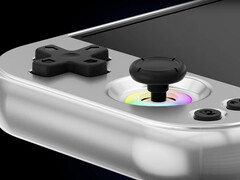 RG477M 包含霍尔效应操纵杆和 CNC 铝外壳。(图片来源：Anbernic）