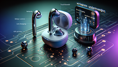 下一代 AirPods(使用 DALL-E 3 生成)