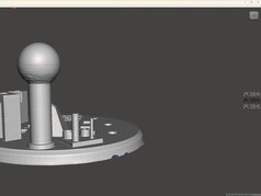 在 MeshMixer 中测量的 Scanbench 球直径
