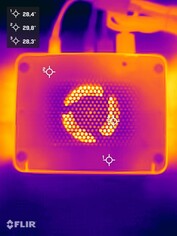 华硕 NUC 15 Pro+ 压力测试（底部）