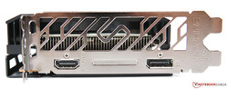 蓝宝石脉冲Radeon RX 6500 XT的外部端口
