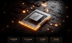 Minisforum HX90G中的AMD Ryzen 9 5900HX（来源：Minisforum）