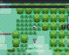PokeDaisy 正在玩一款带有额外屏幕叠加层的 Pokémon 游戏