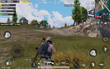 三星Galaxy Tab S9 FE 上的 PUBG Mobile