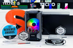 Tecno 在 MWC 2024 上展示水冷游戏迷你 PC（图片来源：Tecno）