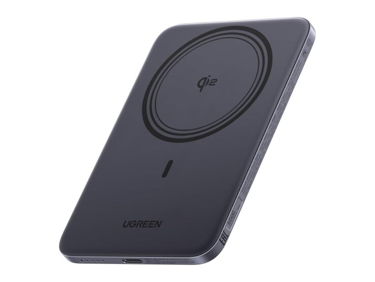 Ugreen MagFlow Air Qi2 15W 超薄 5,000 mAh 移动电源