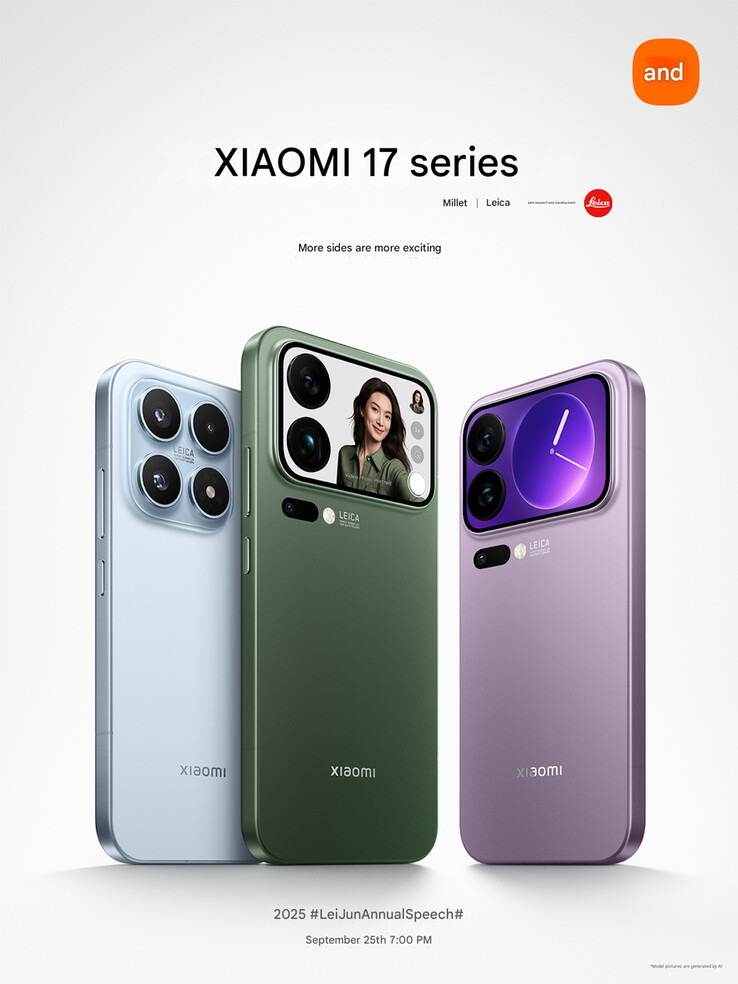 发布日期公告（图片来源：小米 - 机器翻译）