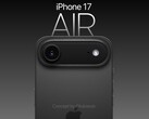 iPhone 17 Air 效果图。(图片来源：Lukosis）