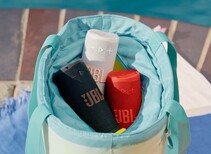 Grip 有六种鲜艳的颜色，包括这里看到的三种（图片来源：JBL）