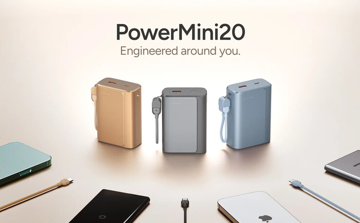 Ambrane PowerMini20 移动电源。(图片来源：Ambrane）