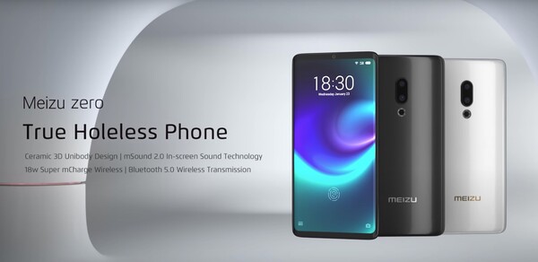 Meizu Zero 或多或少是一款概念智能手机，因为它从未量产过。(图片来源：Meizu）