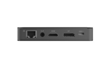 RJ45（10/100/1000以太网），耳机/麦克风组合端口，HDMI 2.0，DisplayPort 1.4，USB 3.1（1 Type-C）。