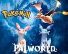 图为神奇宝贝和 Palworld 生物（图片来源：Game Freak，Pocketpair 有编辑）
