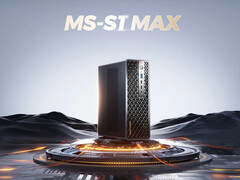 Minisforum 出售的 MS-S1 Max 只有一种颜色可供选择，外壳为铝制。(图片来源：Minisforum）