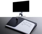 PlayStation 游戏显示器(上),FlexStrike 格斗杆(下)。