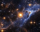 一位艺术家绘制的新星插图。(图片来源：vetrana，Adobe Stock）