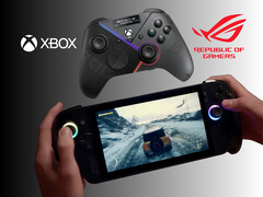 华硕 ROG Xbox Ally X 掌上游戏电脑和 ROG Raikiri Pro 手柄（图片来源：Xbox Gaming、华硕，有编辑）