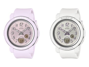 卡西欧G-Shock Baby-G系列手表BGA-290SA-6A(左)和BGA-290SA-7A(右)