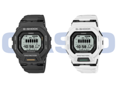 卡西欧 GBD-200-1A1JF（左）和 GBD-200-7JF（右）。(图片来源：卡西欧 - 已编辑）