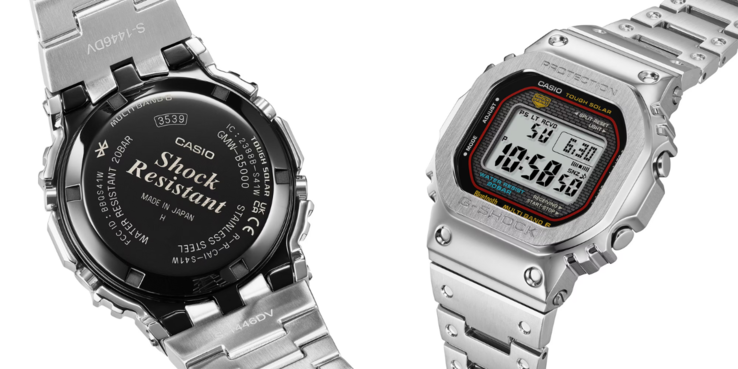 卡西欧 G-Shock GMW-B5000D-1C 全金属手表。(图片来源：卡西欧）