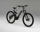 本田 e-MTB 概念电动自行车的车架与众不同，带有摆臂。