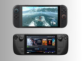 任天堂 Switch 2 Steam Deck 对比（图片来源：任天堂美国公司、Valve）