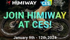 Himiway 将参加 2024 年美国消费电子展。(来源：Himiway）