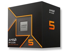 AMD Ryzen 5 9000 系列 CPU 包装。(图片来源：AMD）