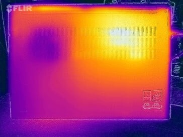 表面温度应力测试（底部）