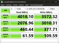 PicoDrive Thunderbolt 5：CrystalDiskMark 8