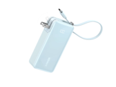 Anker Power Bank（10K、Fusion、内置 USB-C 电缆）已在美国上市。(图片来源：Anker）