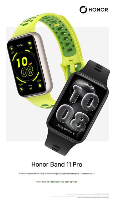 Honor Band 11 Pro 预告片（机器翻译）