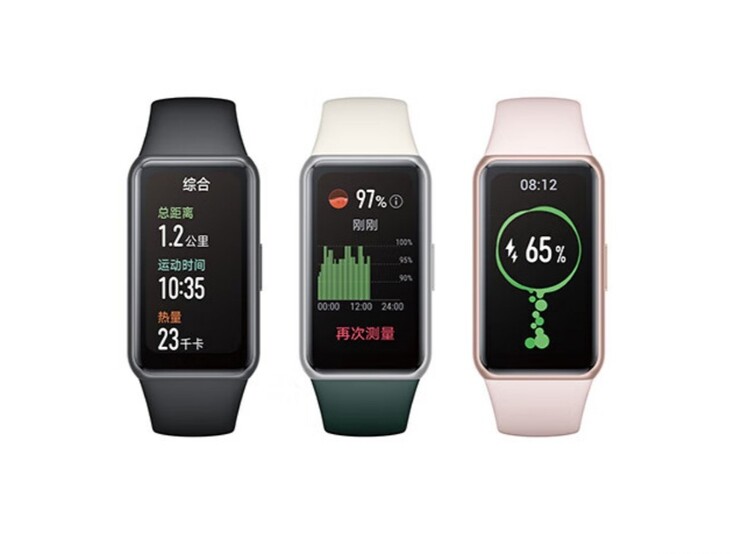 Honor Band 7智能手表。(图片来源: JD.com)