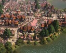 一张展示《Farthest Frontier》中建筑的图片，该游戏目前在 Steam 上享受五折优惠。