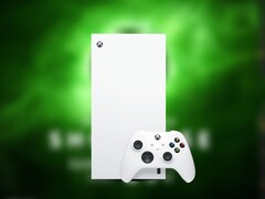 微软在 2024 年的 Xbox 游戏展示会上发布了全数字、全白色的 Xbox X 系列。(图片来源：Xbox/微软，经编辑）